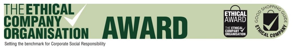 ECO Ethical Accreditation Award - WildWash 2017