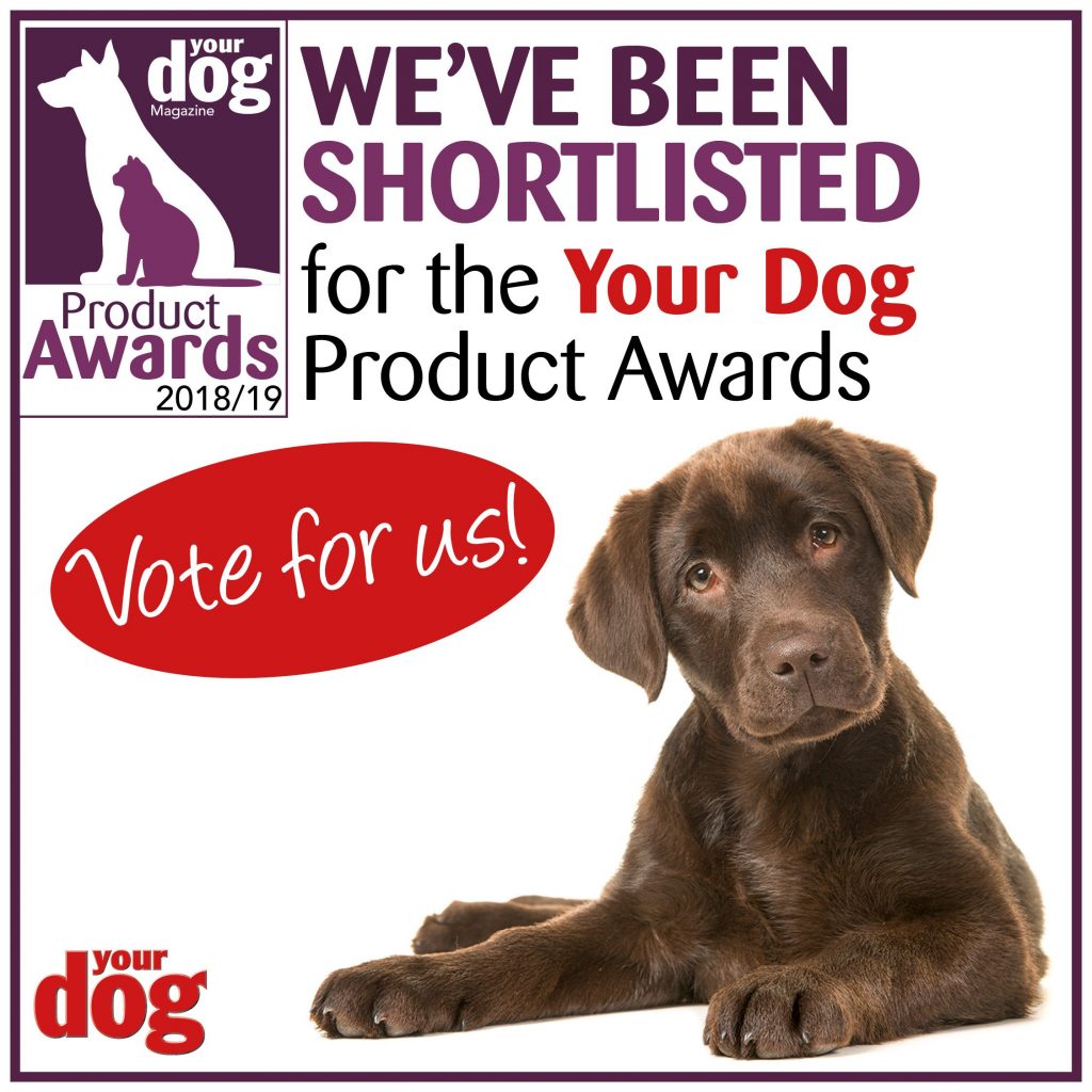 Your dog magazine product award nomination for WildWash pet shampoo