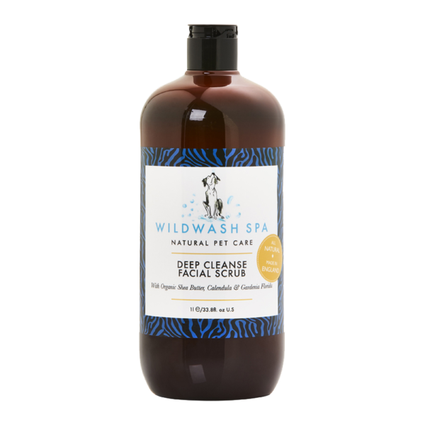 deep cleanse facial scrub for dogs