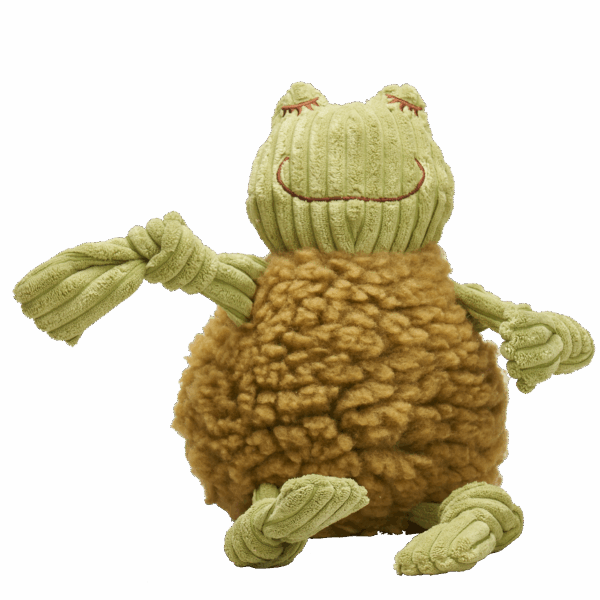 Huggle Hound Frog Dog Toy