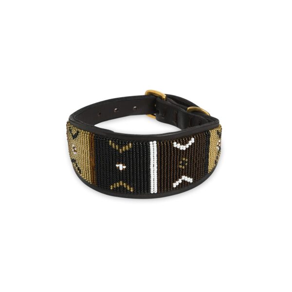 Earth Wide Beaded Dog Collar