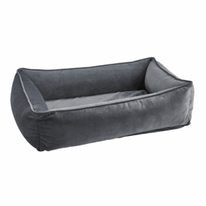 Urban Dog Lounger Memory Foam Bed - Ash