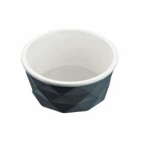 Hunter Design Ceramic Dog Bowl - Blue