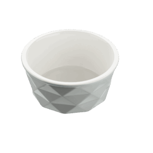 Hunter Design Ceramic Dog Bowl - Grey