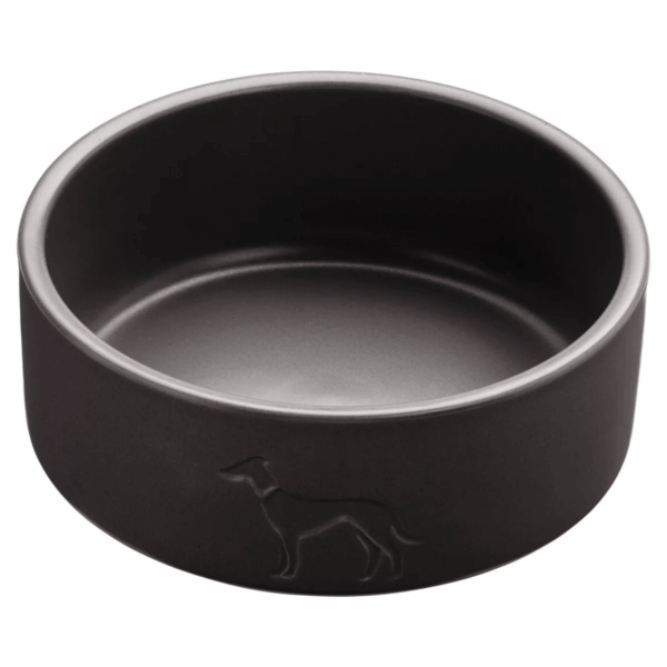 Hunter Osby Ceramic Dog Bowl - Anthracite