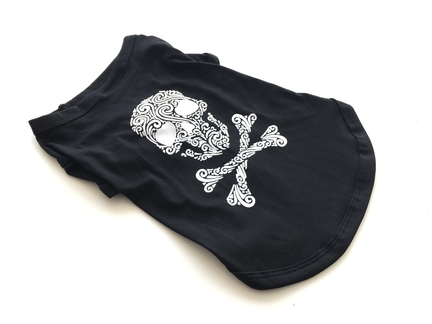 Halloween Skeleton Dog T-Shirt - Image 2